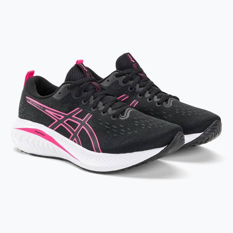 ASICS Gel-Excite 10 moteriški bėgimo bateliai juoda/karšta rožinė 4