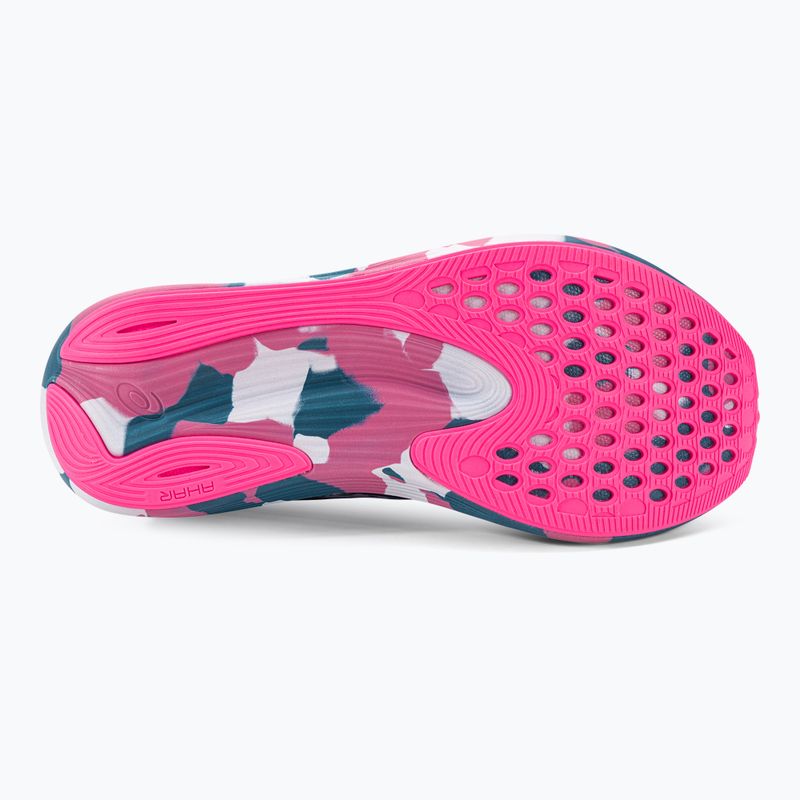ASICS Noosa Tri 15 moteriški bėgimo bateliai restful teal/hot pink 5