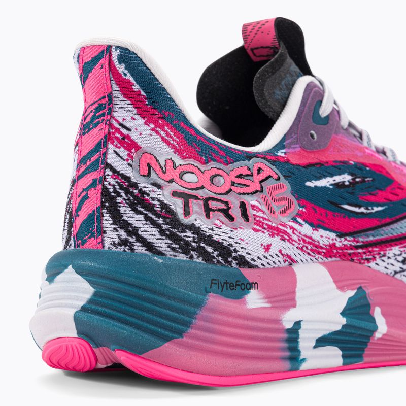 ASICS Noosa Tri 15 moteriški bėgimo bateliai restful teal/hot pink 9