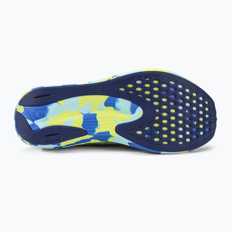 ASICS Noosa Tri 15 vyriški bėgimo bateliai iliuzinė mėlyna/aquamarine 5