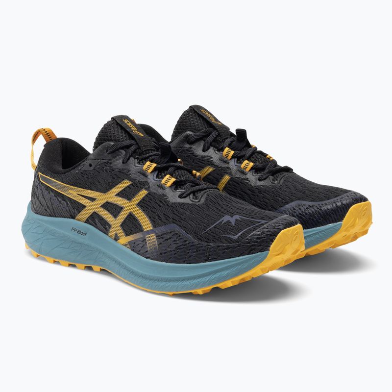 ASICS vyriški bėgimo bateliai FUJILITE 4 black/honey 5