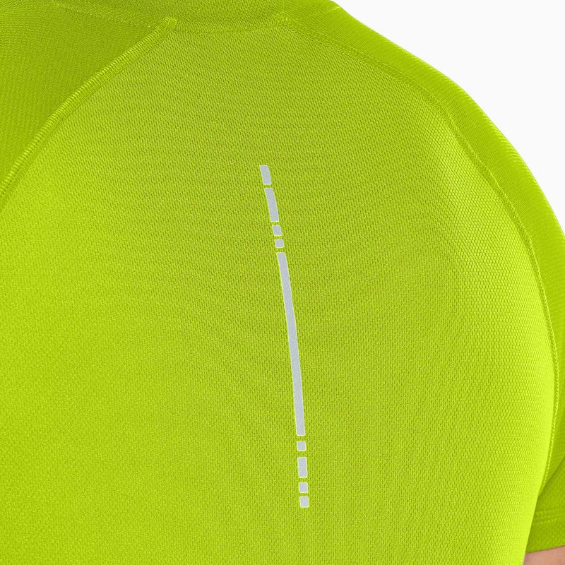 Vyriški bėgimo marškinėliai ASICS Sport Run Top lime zest 5