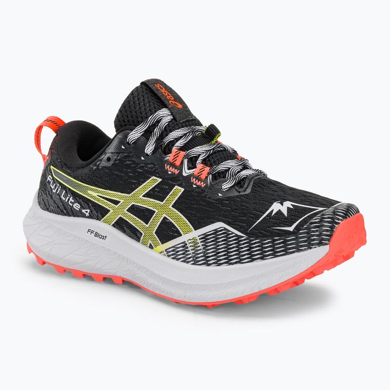 Moteriški bėgimo batai ASICS FUJILITE 4 black/cacti