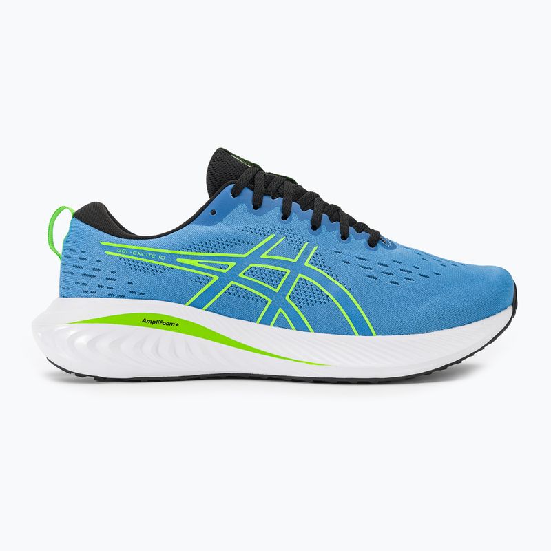 Vyriški bėgimo bateliai ASICS Gel-Excite 10 waterscape/electric lime 3