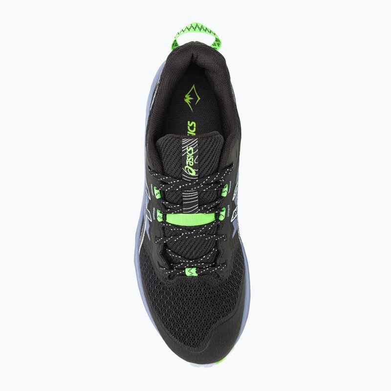 Vyriški bėgimo bateliai ASICS Trabuco Terra 2 black/light blue 7