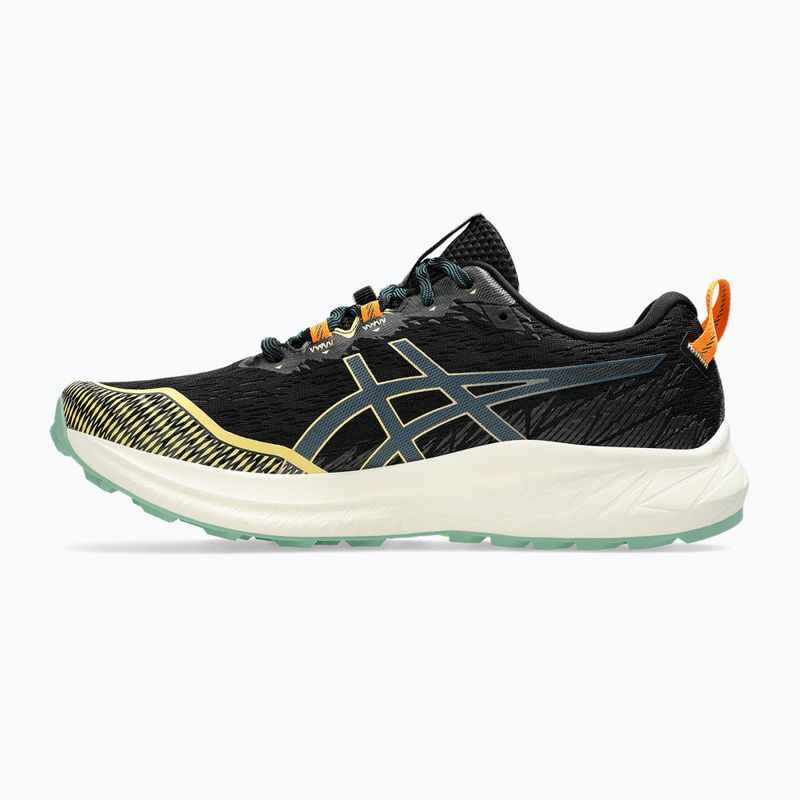 Vyriški bėgimo batai ASICS FUJILITE 4 black/magnetic blue 10