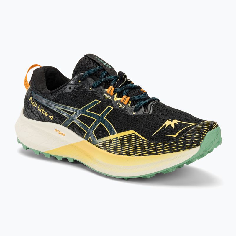 Vyriški bėgimo batai ASICS FUJILITE 4 black/magnetic blue