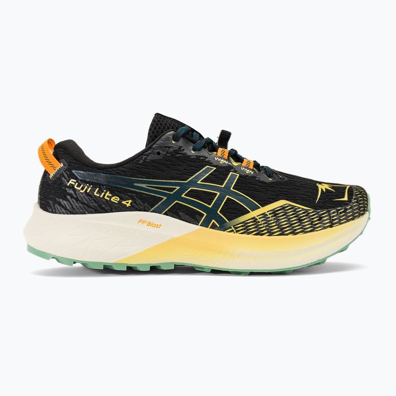 Vyriški bėgimo batai ASICS FUJILITE 4 black/magnetic blue 2