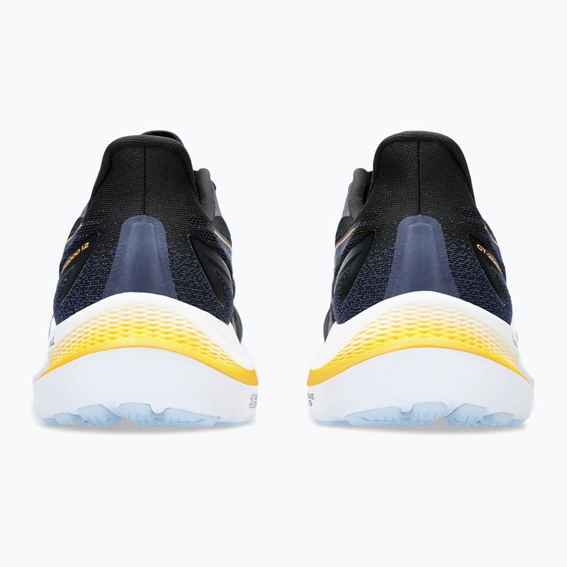 ASICS GT-2000 12 black/fellow yellow vyriški bėgimo bateliai 11