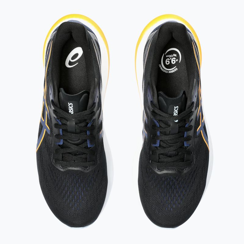ASICS GT-2000 12 black/fellow yellow vyriški bėgimo bateliai 12