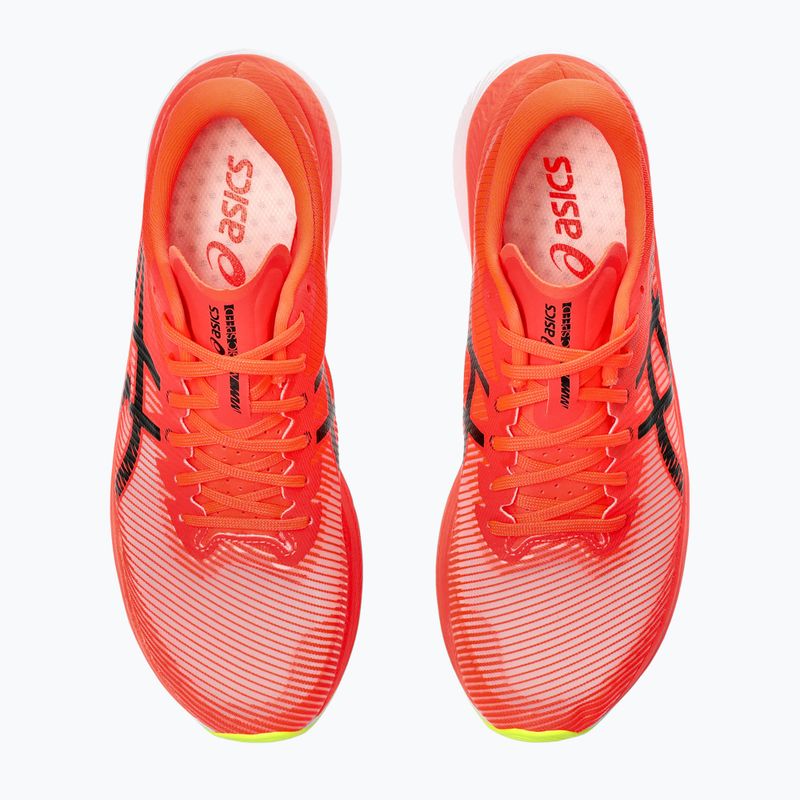 Vyriški bėgimo bateliai ASICS Magic Speed 3 sunrise red/black 12