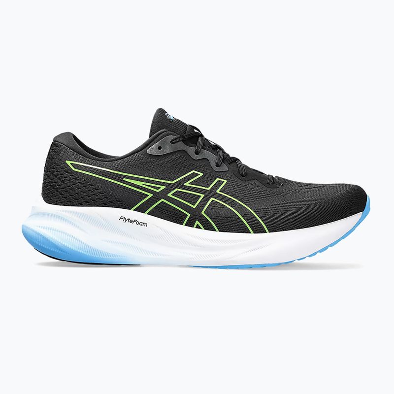 Vyriški bėgimo batai ASICS Gel-Pulse 15 black/electric lime 2