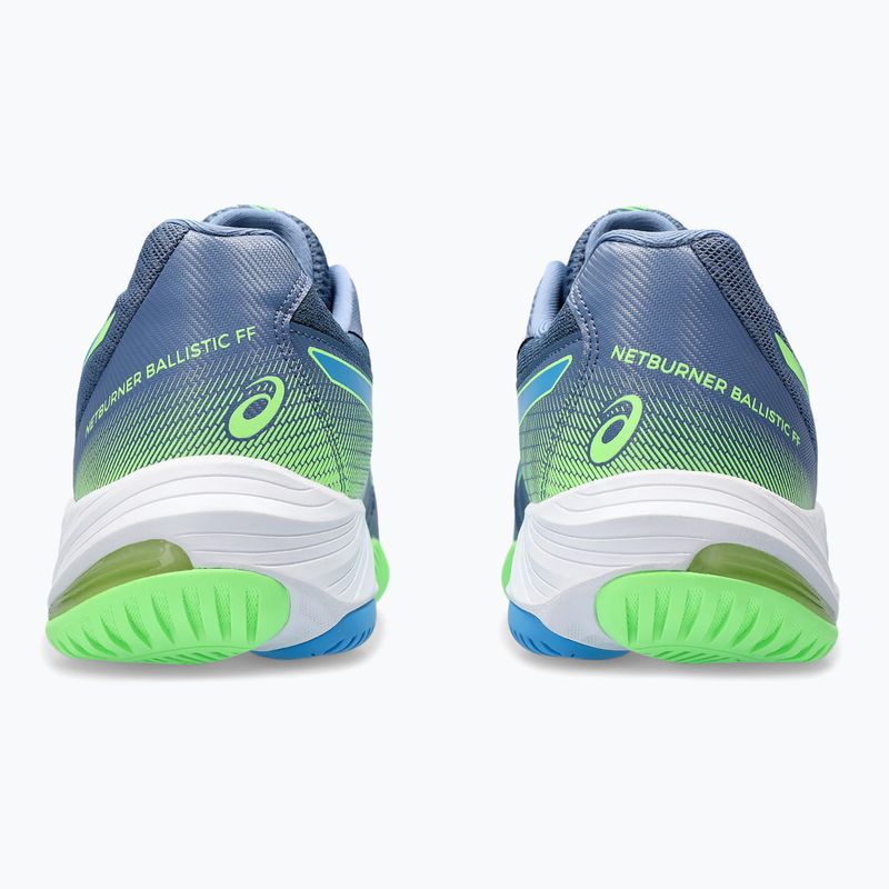 Vyriški tinklinio bateliai ASICS Netburner Ballistic FF 3 denim blue/waterscape 7