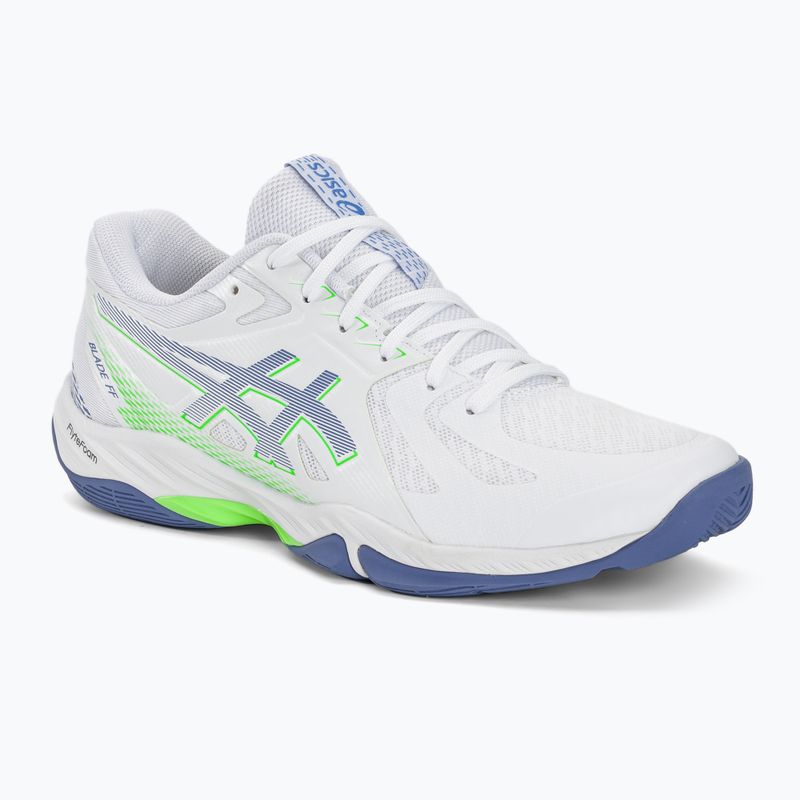 Vyriški skvošo batai ASICS Blade FF white/denim blue