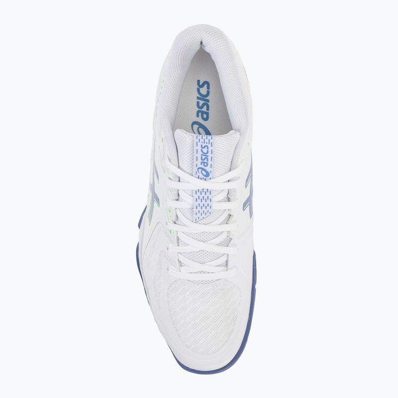 Vyriški skvošo batai ASICS Blade FF white/denim blue 6