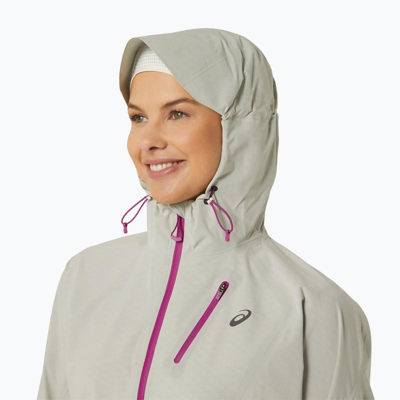 Moteriška bėgimo striukė ASICS Fujitrail Waterproof birch 4