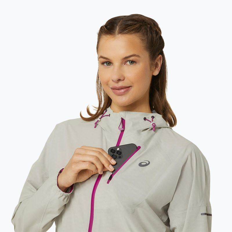 Moteriška bėgimo striukė ASICS Fujitrail Waterproof birch 7