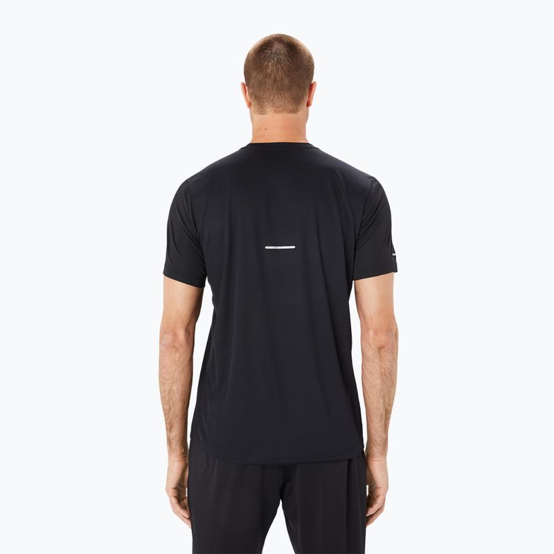 Vyriški bėgimo marškinėliai ASICS Lite-Show performance black 3