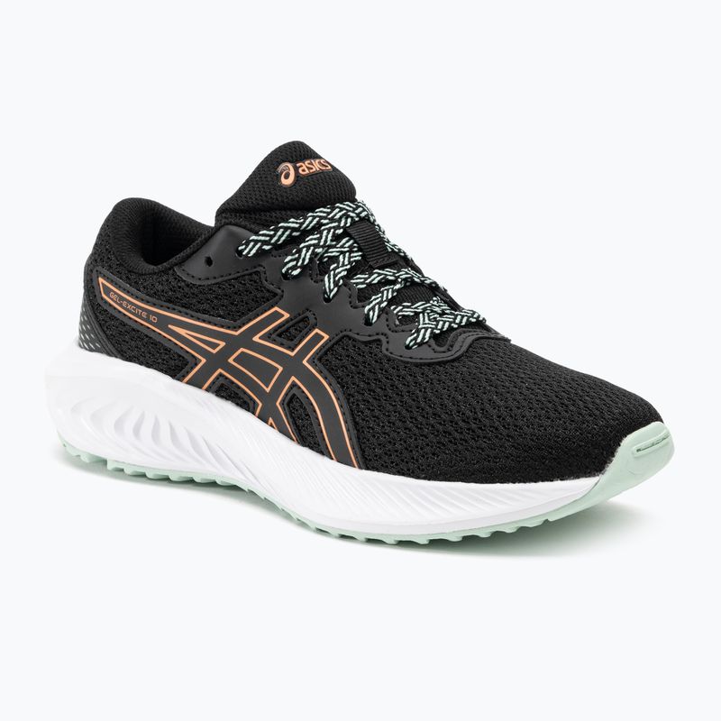 Vaikiški bėgimo batai ASICS Gel-Excite 10 GS black/bright sunstone