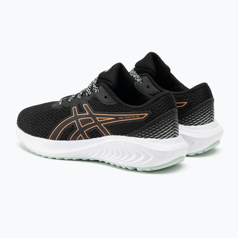 Vaikiški bėgimo batai ASICS Gel-Excite 10 GS black/bright sunstone 4