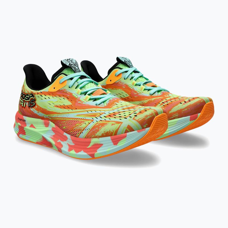 Vyriški bėgimo bateliai ASICS Noosa Tri 15 lime burst/illuminate mint 10
