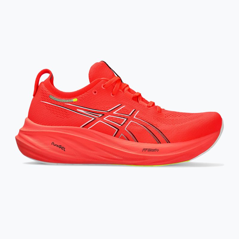 Vyriški bėgimo bateliai ASICS Gel-Nimbus 26 sunrise red/black 8