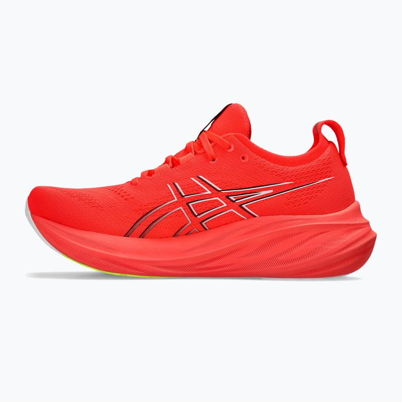 Vyriški bėgimo bateliai ASICS Gel-Nimbus 26 sunrise red/black 9