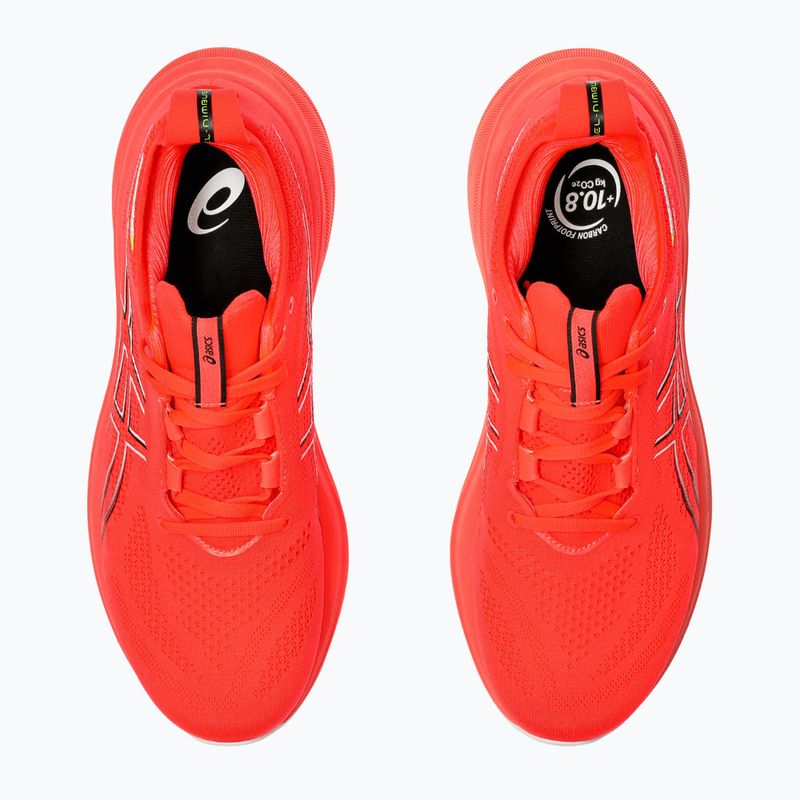 Vyriški bėgimo bateliai ASICS Gel-Nimbus 26 sunrise red/black 12