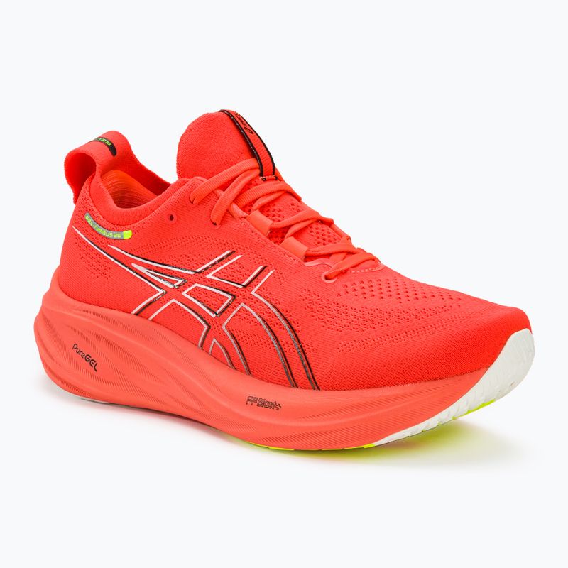 Vyriški bėgimo bateliai ASICS Gel-Nimbus 26 sunrise red/black
