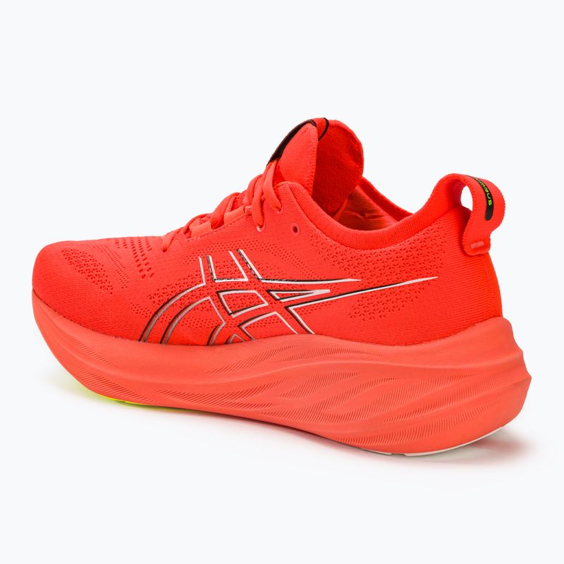 Vyriški bėgimo bateliai ASICS Gel-Nimbus 26 sunrise red/black 3