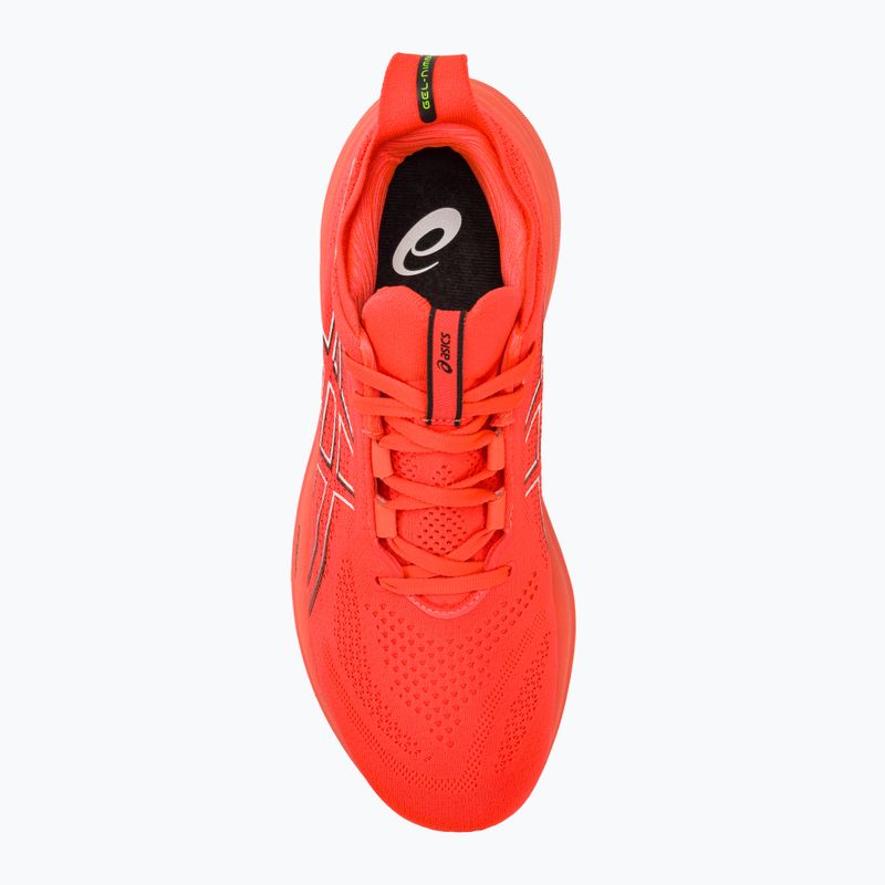 Vyriški bėgimo bateliai ASICS Gel-Nimbus 26 sunrise red/black 5