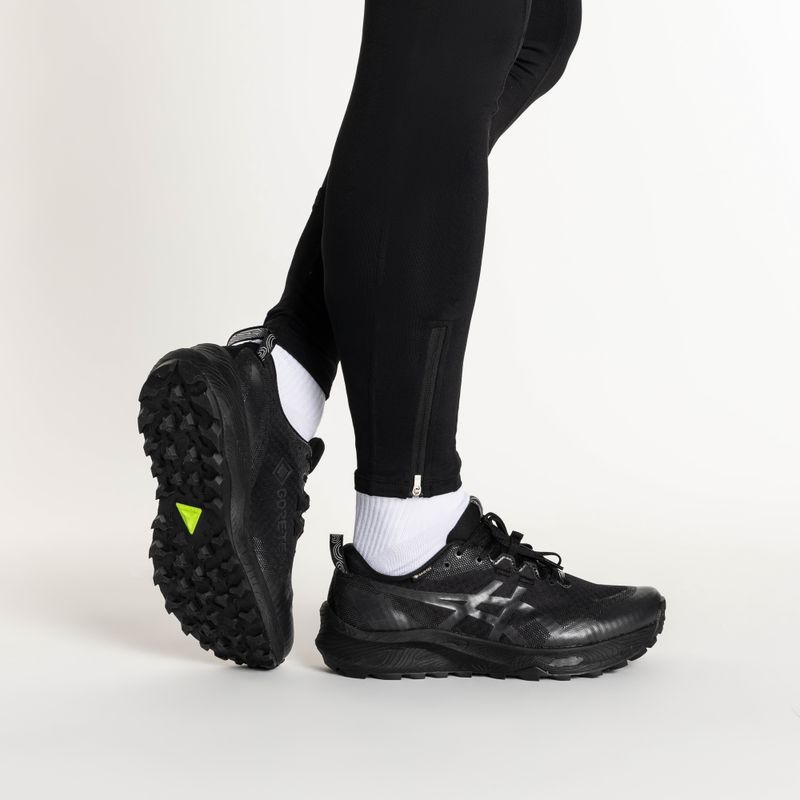 Vyriški bėgimo batai ASICS Gel-Trabuco 12 GTX black/graphite grey 2
