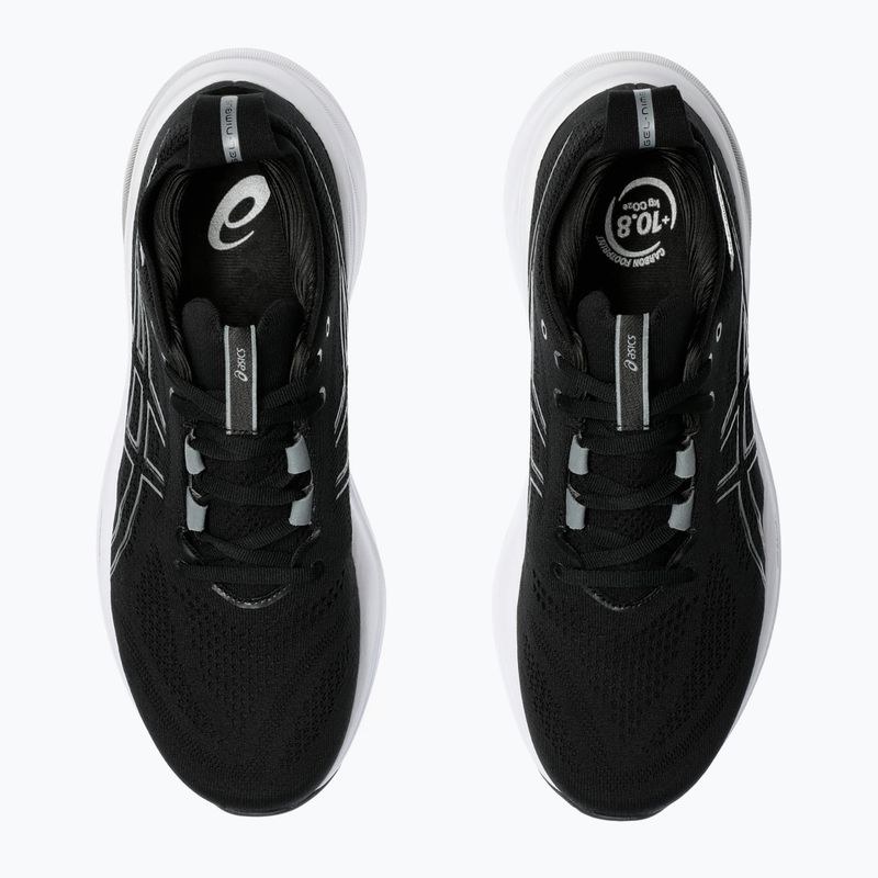 Vyriški bėgimo bateliai ASICS Gel-Nimbus 26 Wide black/graphite grey 9