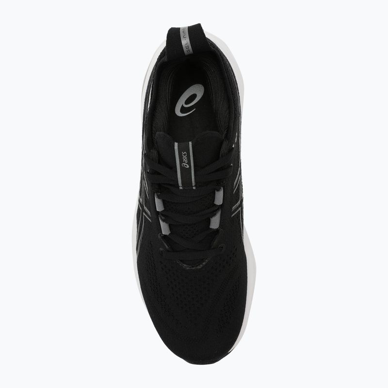Vyriški bėgimo bateliai ASICS Gel-Nimbus 26 Wide black/graphite grey 5