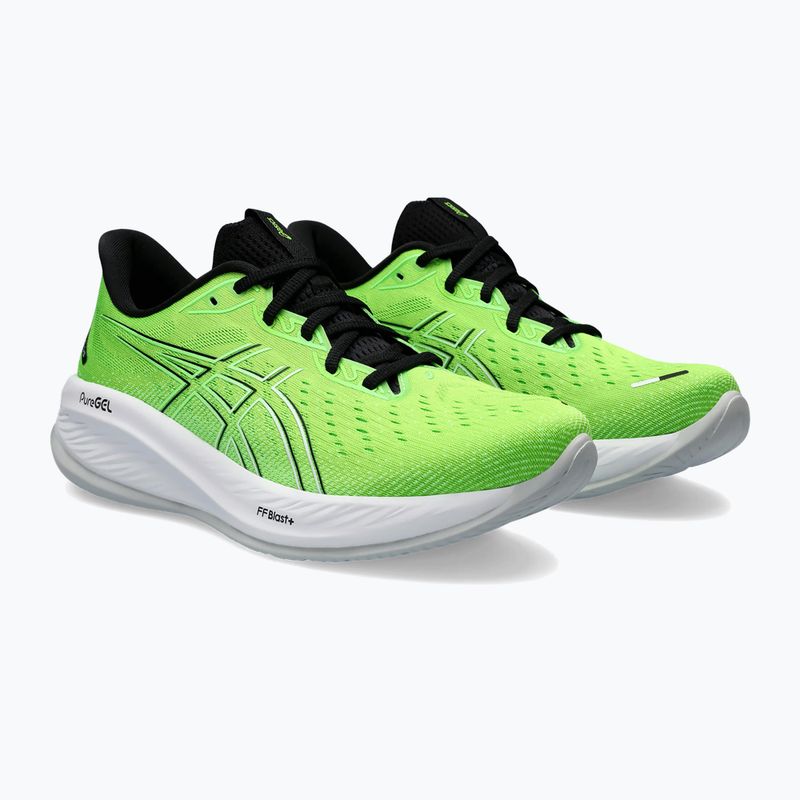 Vyriški bėgimo bateliai ASICS Gel-Cumulus 26 electric lime/white 10