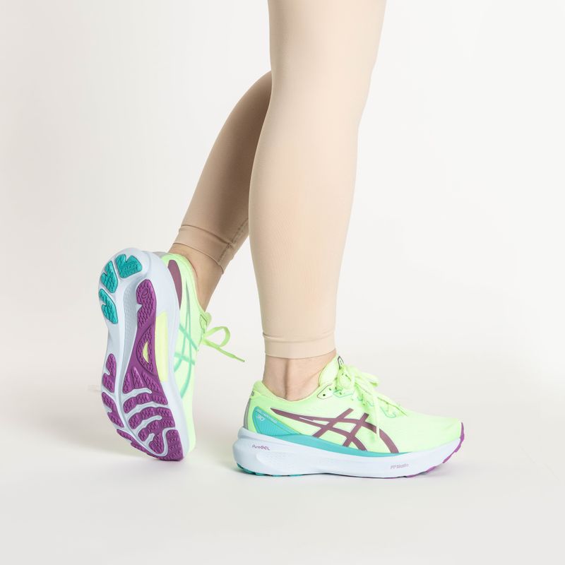 Moteriški bėgimo bateliai ASICS Gel-Kayano 30 Lite-Show illuminate green 2