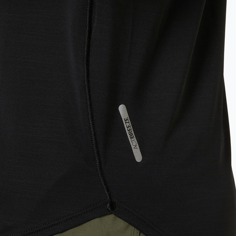 Moteriški bėgimo marškinėliai ASICS Road V-Neck performance black 6
