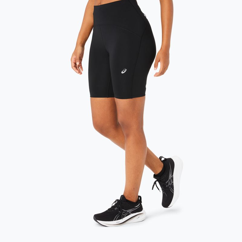 Moteriški bėgimo šortai ASICS Road High Waist 8IN Sprinter performance black 4