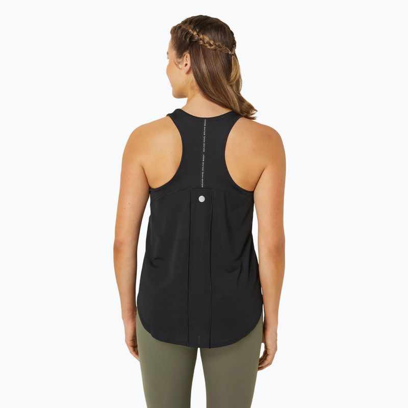 Moteriškas bėgimo tank topas ASICS Road Tank performance black 3