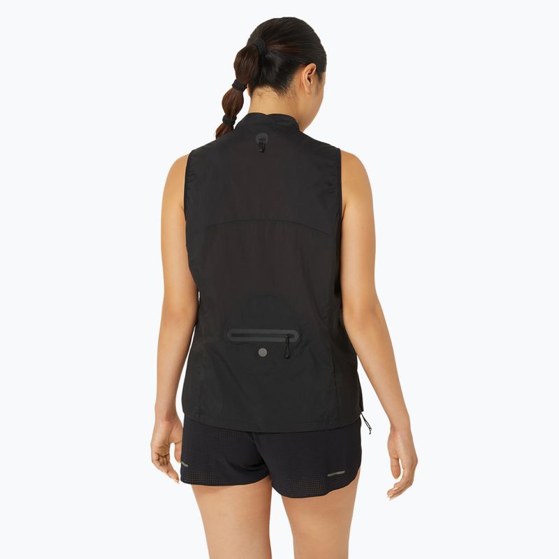 Moteriška bėgimo liemenė ASICS Metarun Packable Gilet performance black 3