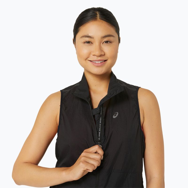Moteriška bėgimo liemenė ASICS Metarun Packable Gilet performance black 4