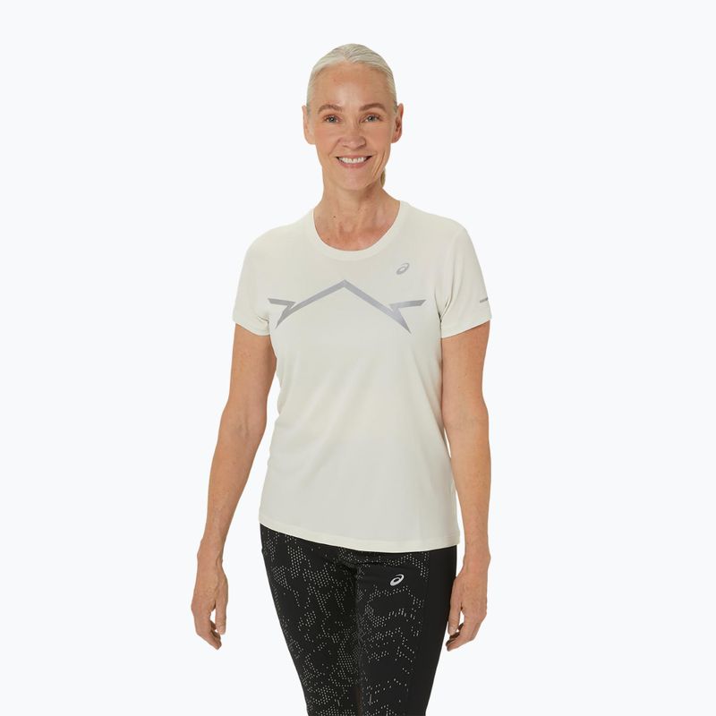 Moteriški bėgimo marškinėliai ASICS Lite-Show birch