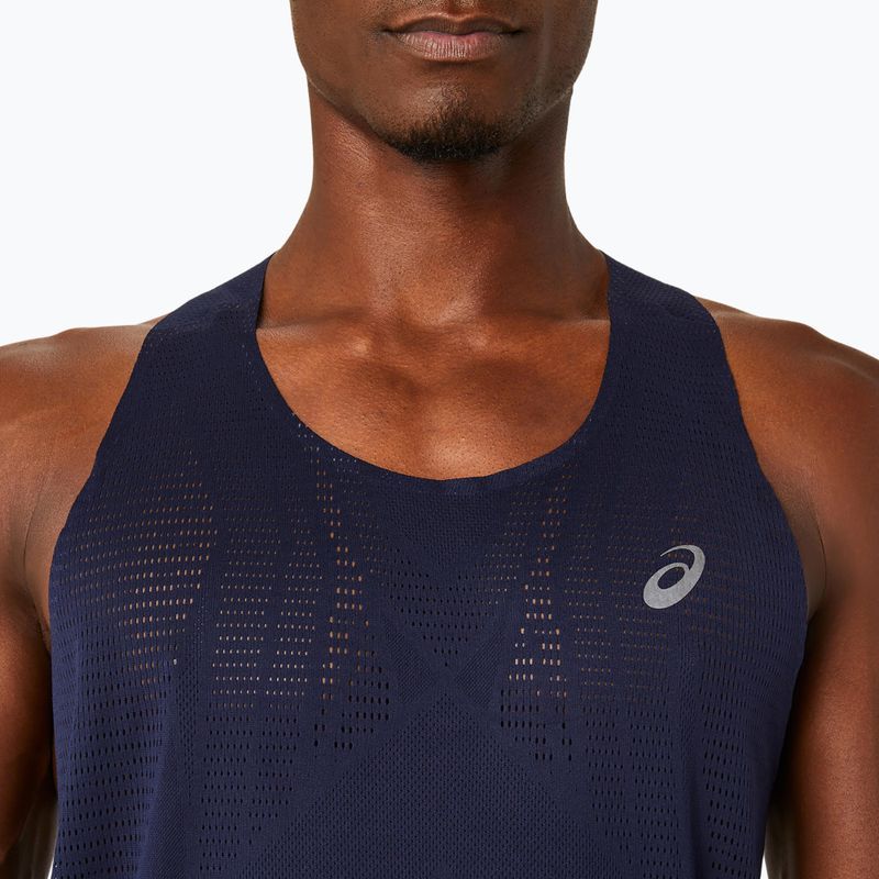 Vyriškas bėgimo tank topas ASICS Metarun Singlet midnight 4