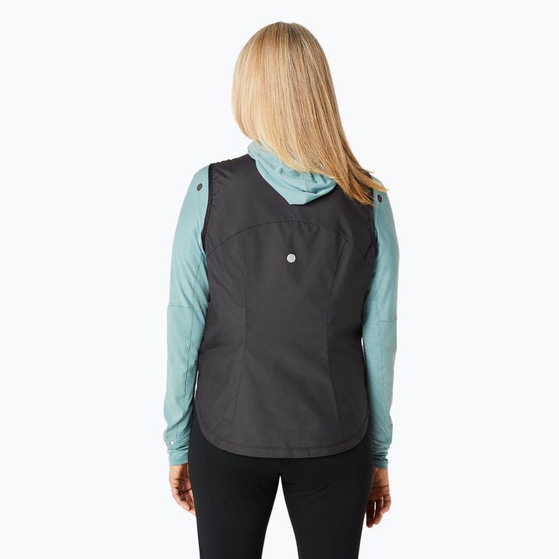 Moteriška bėgimo liemenė ASICS Nagino Run Padded Gilet performance black 3