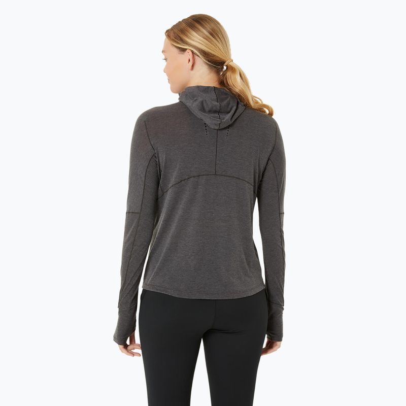 Moteriškas bėgimo džemperis ASICS Metarun Winter LS Hoodie performance black 3