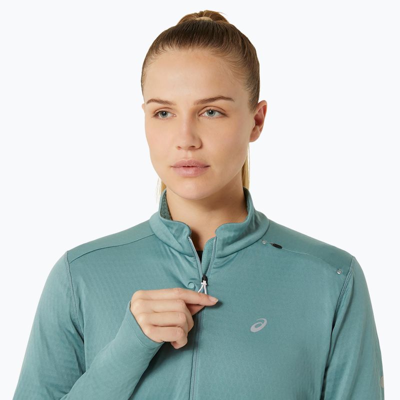 Moteriškas bėgimo džemperis ASICS Road Winter 1/2 Zip Mid Layer celadon 4