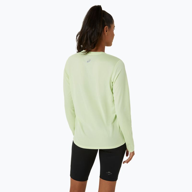 Moteriški bėgimo marškinėliai ilgomis rankovėmis ASICS Fujitrail Logo cool matcha 3