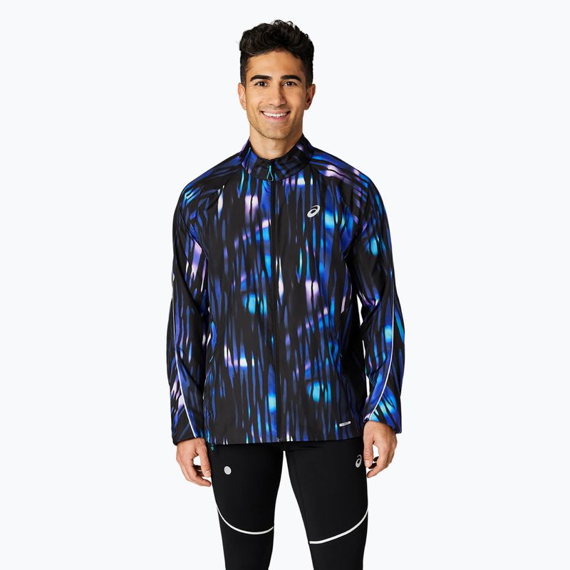 Vyriška bėgimo striukė ASICS Road Lite-Show Packable blue expanse