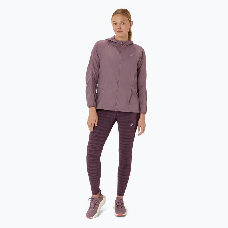 Moteriška bėgimo striukė ASICS Road Packable dusty mauve 2