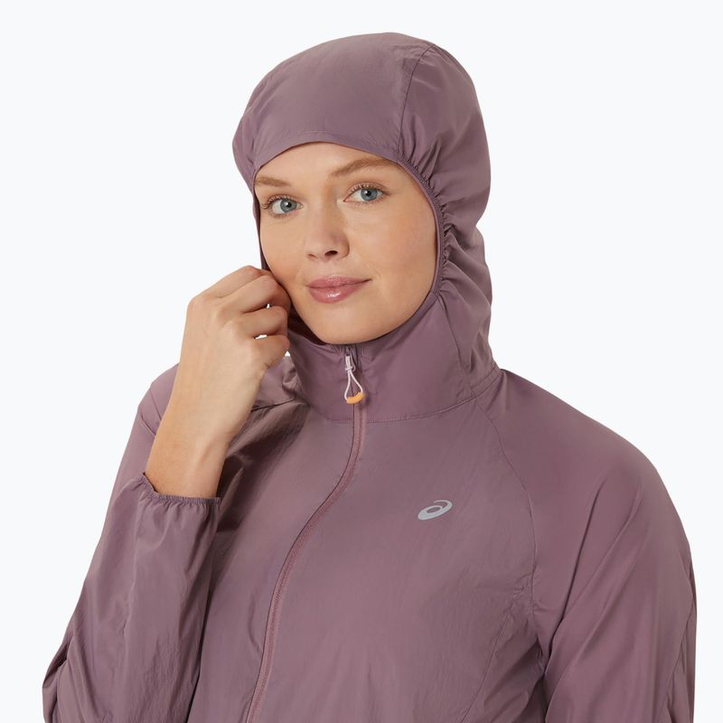 Moteriška bėgimo striukė ASICS Road Packable dusty mauve 5